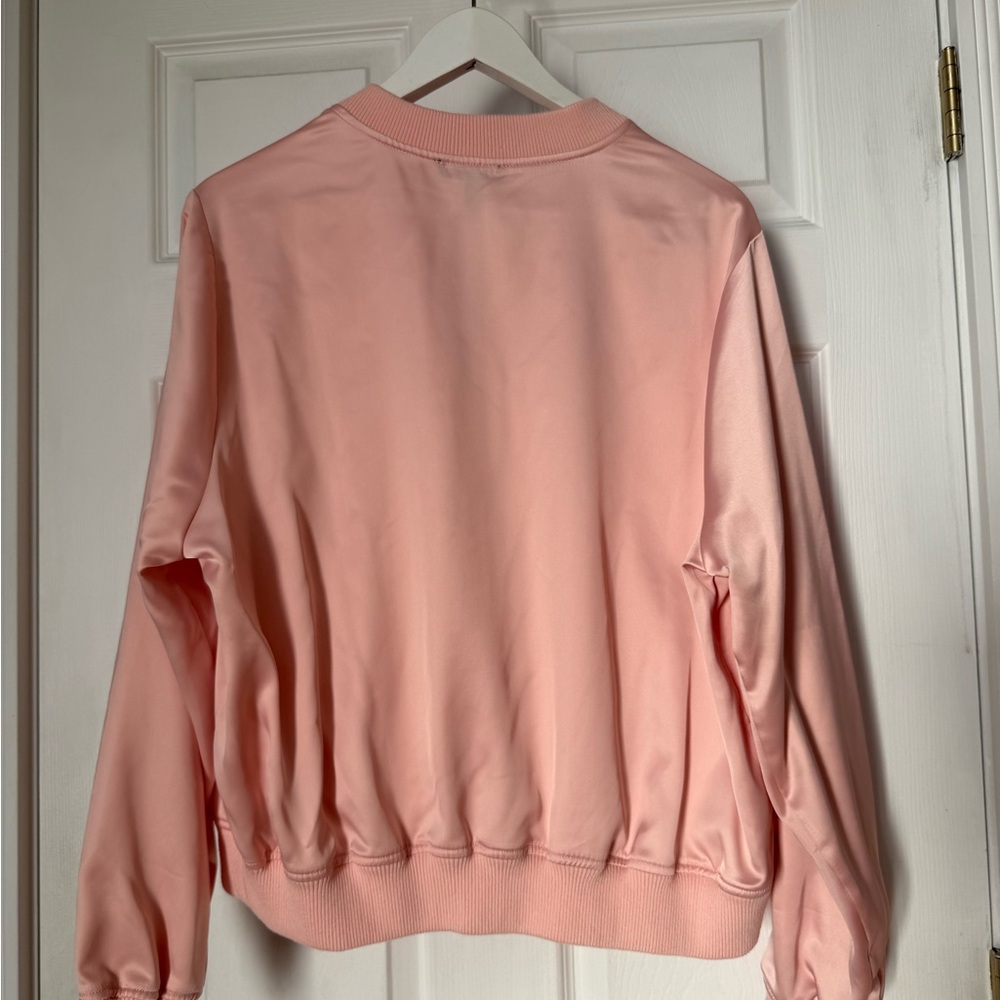 Torrid Light Pink Bomber Jacket - Picture 3 of 5